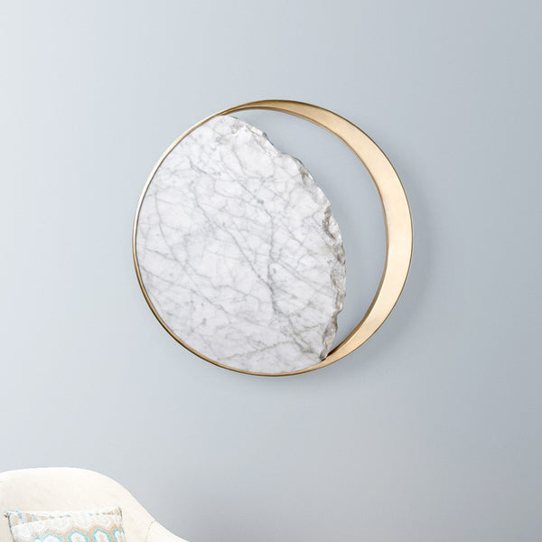 Haven And Hue | Marble Bedside LED Wall Lamp