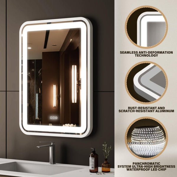 Haven And Hue | Smart LED Bathroom Makeup Mirror