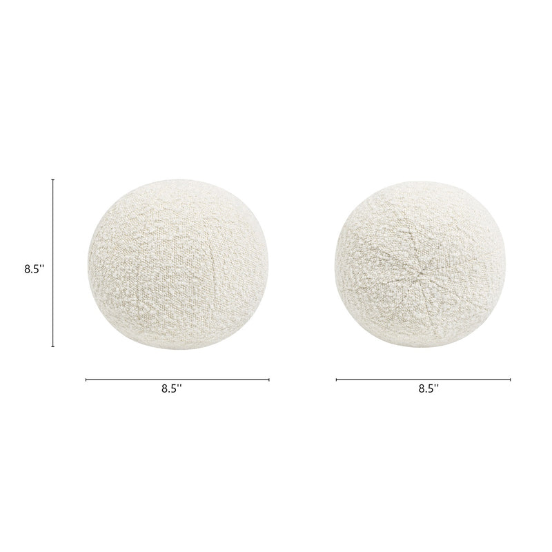 Haven And Hue | Round Decorative Ball Throw Pillow