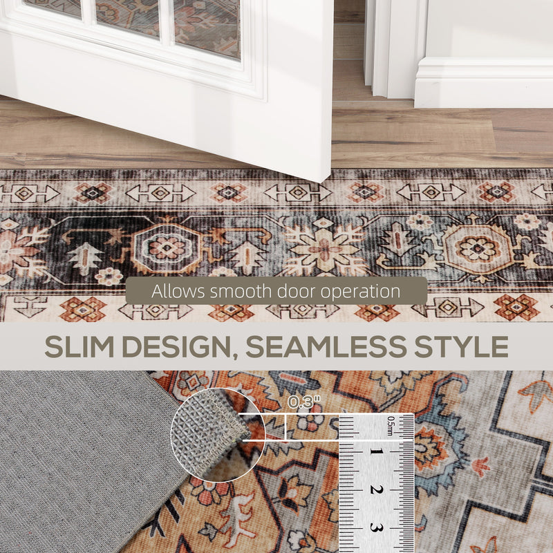 Haven And Hue | Tawny Boho Pattern Washable Rug