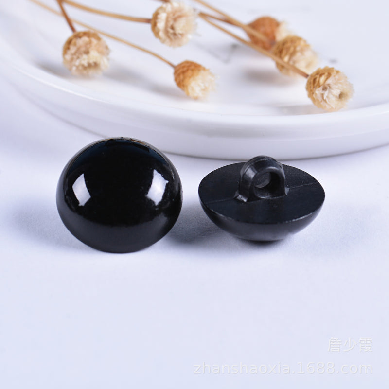 Doll Animal Puppy Teddy Bear Hand Stitched Black Button Eyes