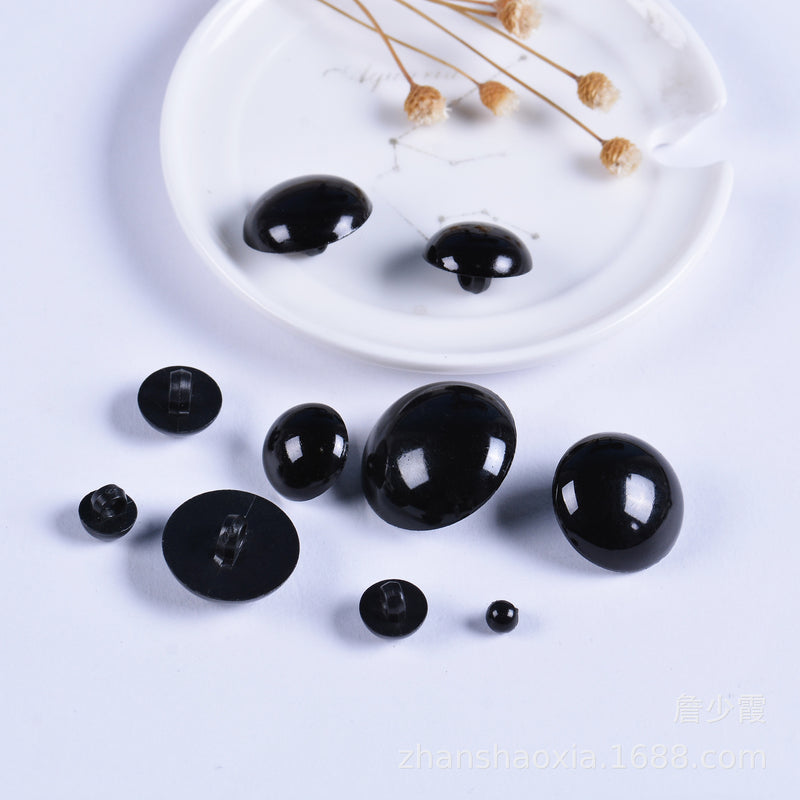 Doll Animal Puppy Teddy Bear Hand Stitched Black Button Eyes