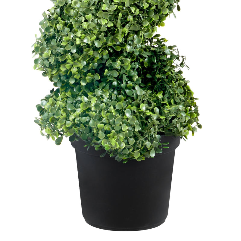 Haven And Hue | Spiral Boxwood Artificial Topiary Set