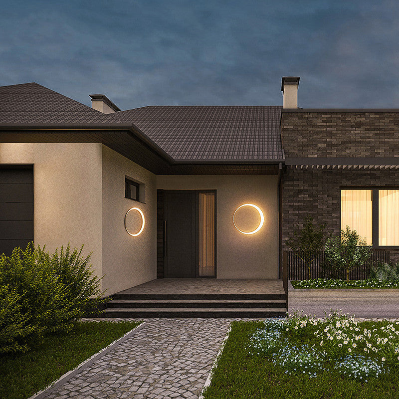 Haven And Hue | Waterproof Moon Shaped Wall Lamp