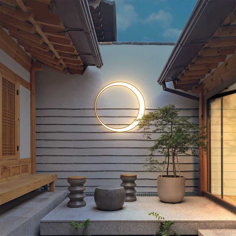 Haven And Hue | Waterproof Moon Shaped Wall Lamp