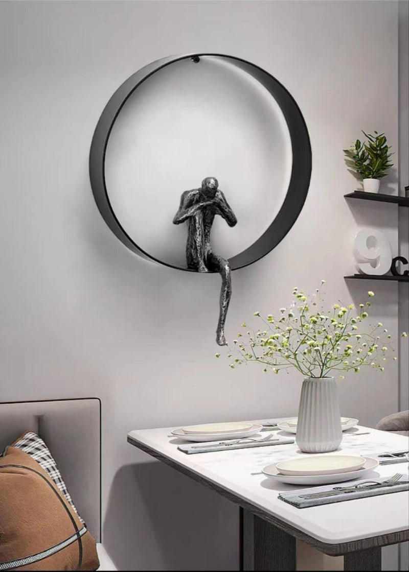 Haven And Hue | Iron Wall Pendant Living Decor