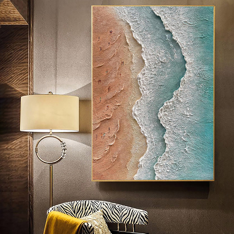 Haven And Hue | Beach Landscape Canvas Wall Art