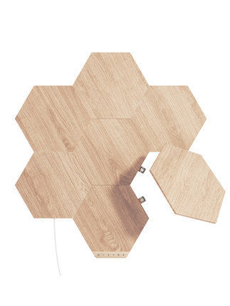 Haven And Hue | Hexagon Wood Grain Wall Panel