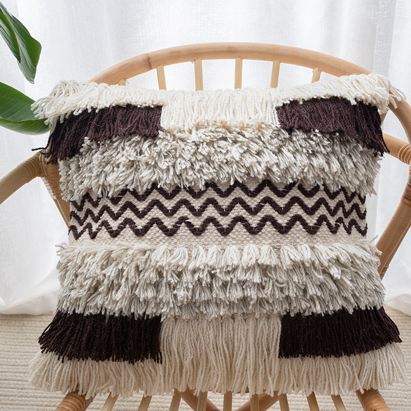 Haven And Hue | Wool Texture Sofa Throw Pillow