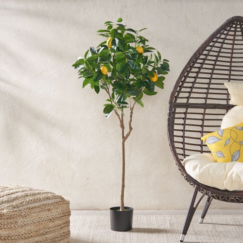 Haven And Hue | Artificial Lemon Tree Home Decor