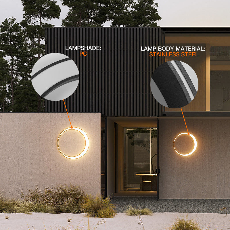 Haven And Hue | Waterproof Moon Shaped Wall Lamp