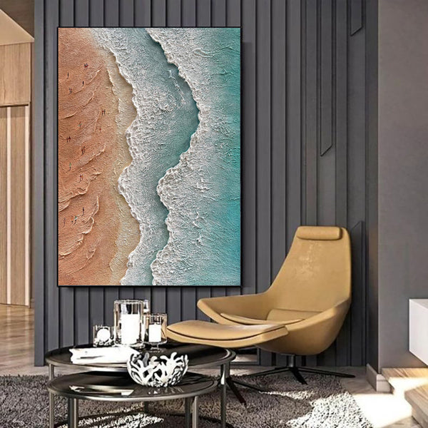 Haven And Hue | Beach Landscape Canvas Wall Art